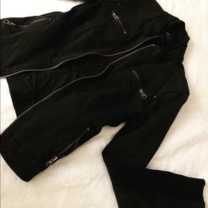 Mango black jacket